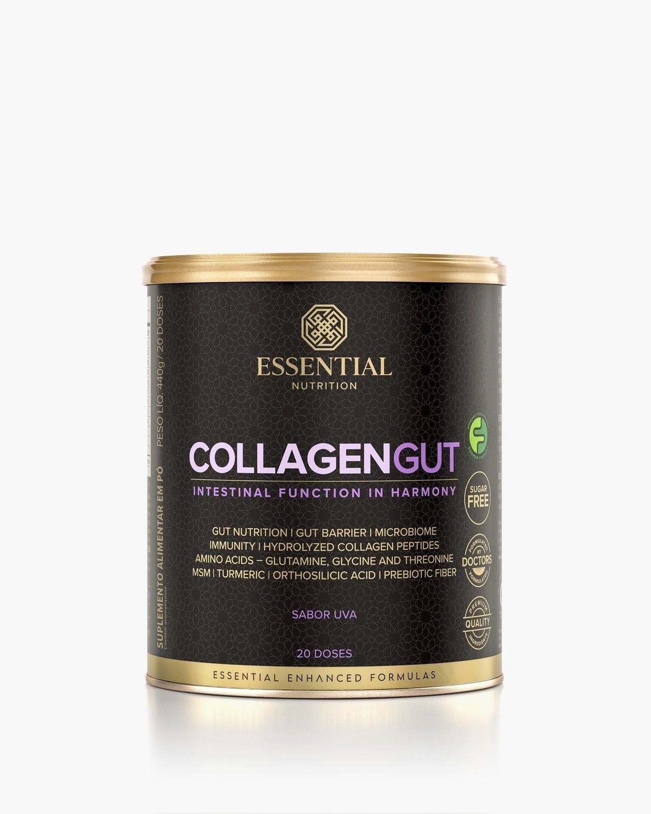 Collagen Gut Uva Lata 440g | 20 doses