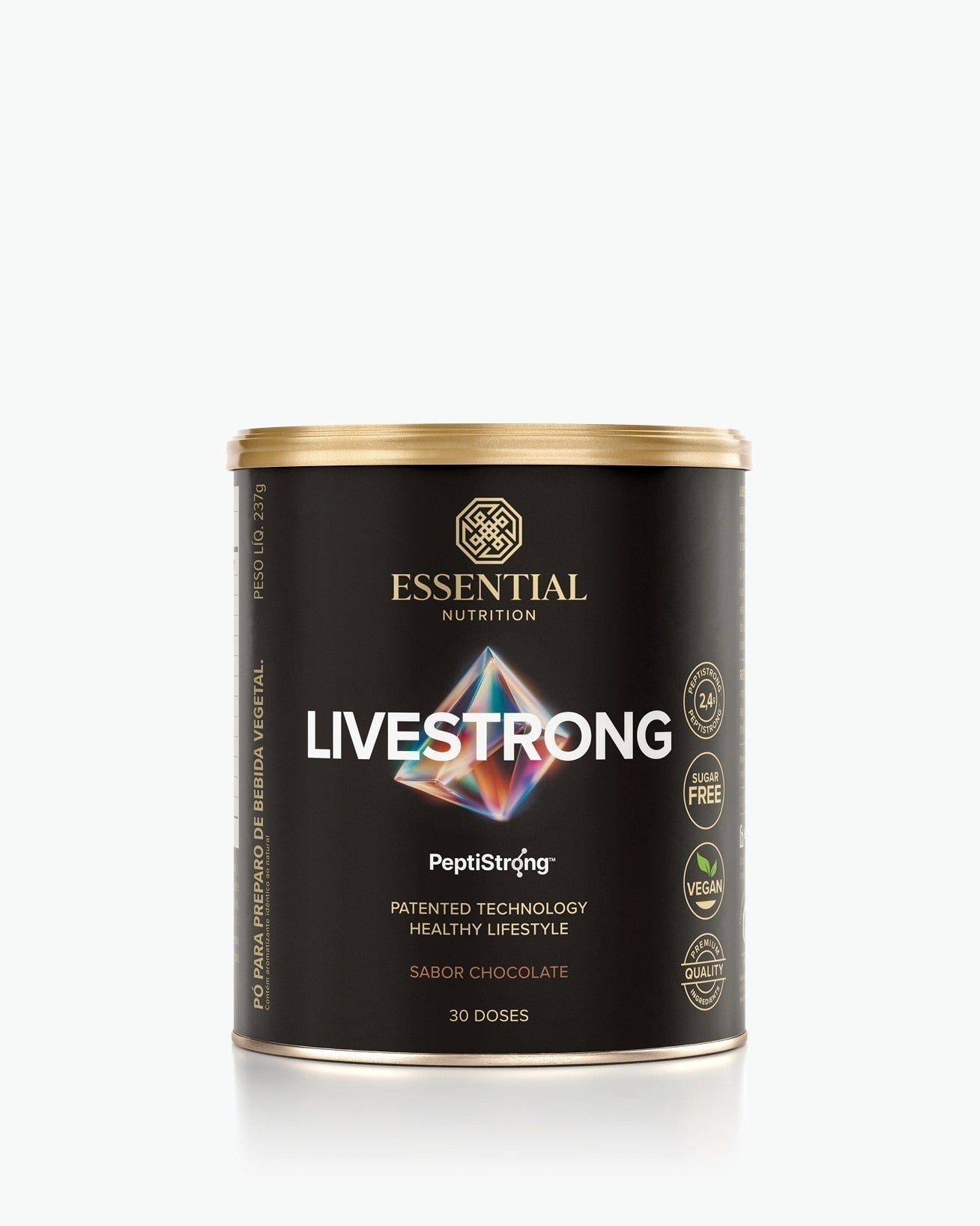 LiveStrong Chocolate Lata 237g | 30 doses