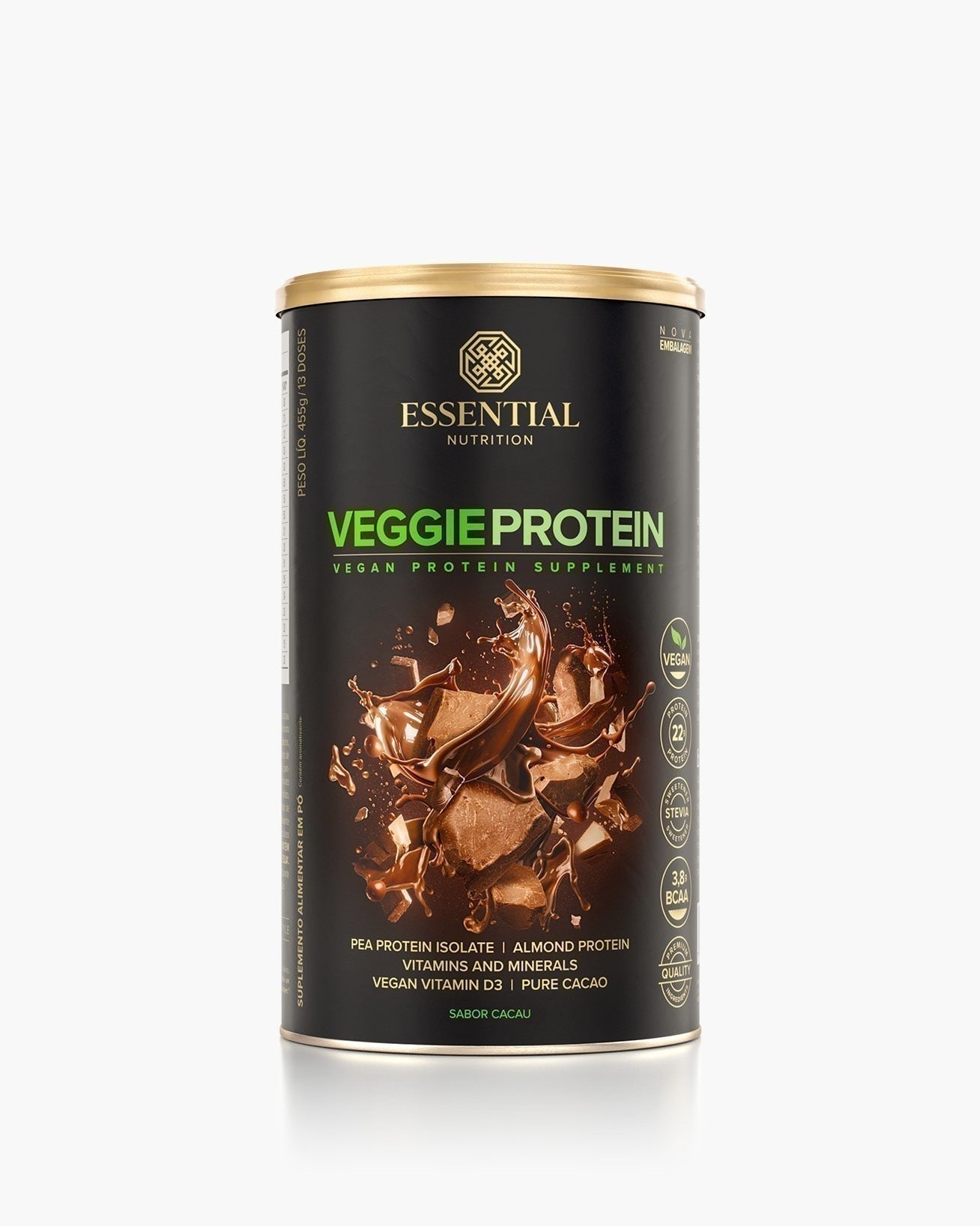 Veggie Protein Neutro Lata | 15 doses