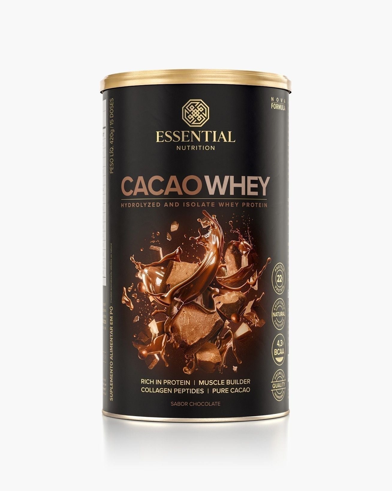 Cacao Whey Lata | Lata 30 doses 840g - Imagem 2