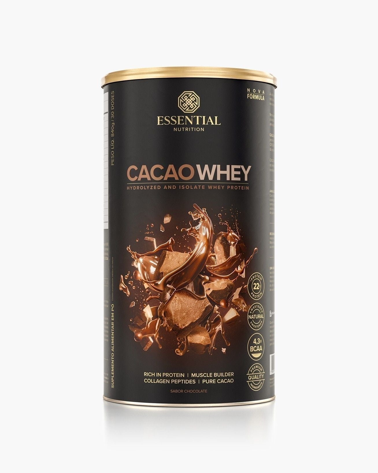 Cacao Whey Lata | Lata 30 doses 840g - Imagem 5