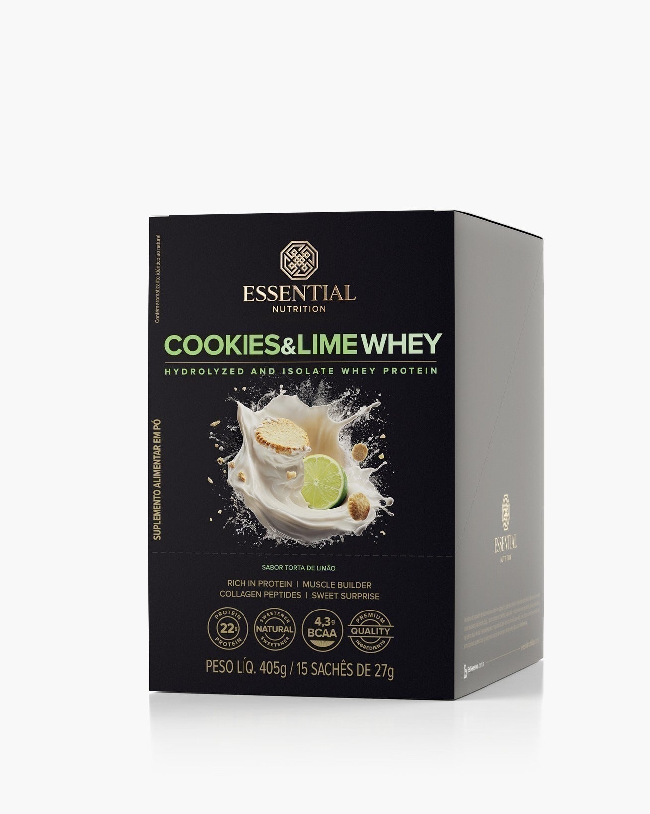 Cookies & Lime Whey Lata 405g | 15 doses - Imagem 2