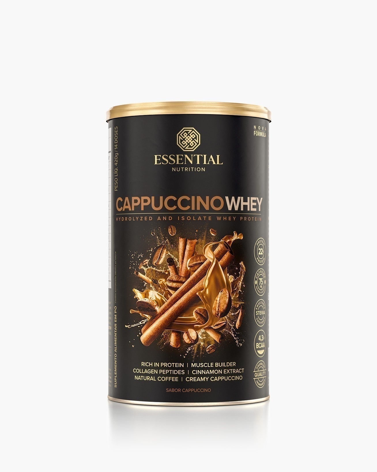 Cappuccino Whey Lata | 14 doses